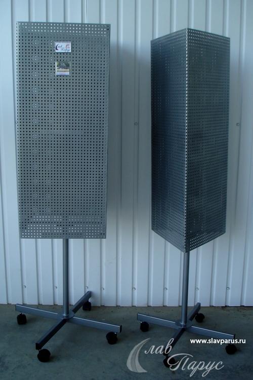 витрина напольная для МАГНИТОВ из перфорации витрина напольная для МАГНИТОВ из перфорации